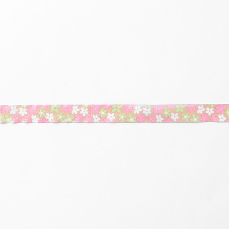 Satin Ribbon Flowers – pink/pink,  image number 2