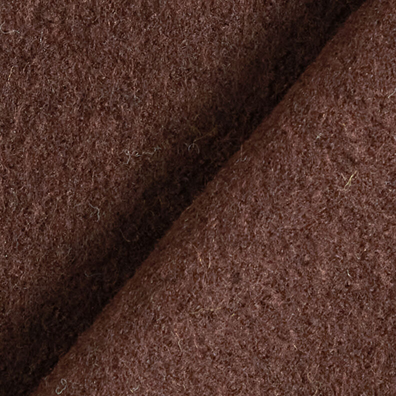 Fulled woollen loden – dark brown,  image number 3