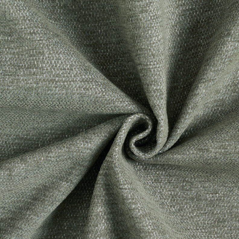 Upholstery Fabric Chenille Mottled – reed/silver grey,  image number 1
