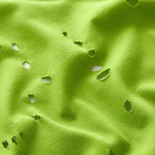 Cotton jersey, distressed – apple green, 