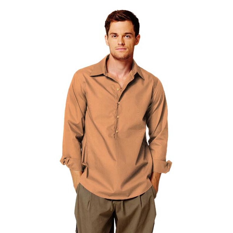 Cotton Poplin Plain – caramel,  image number 7