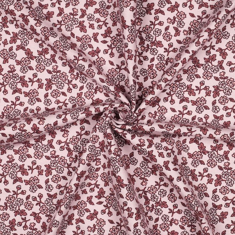 Cotton Flannel Little flowers | Poppy Fabrics – rosé/hollyhock, image number 3