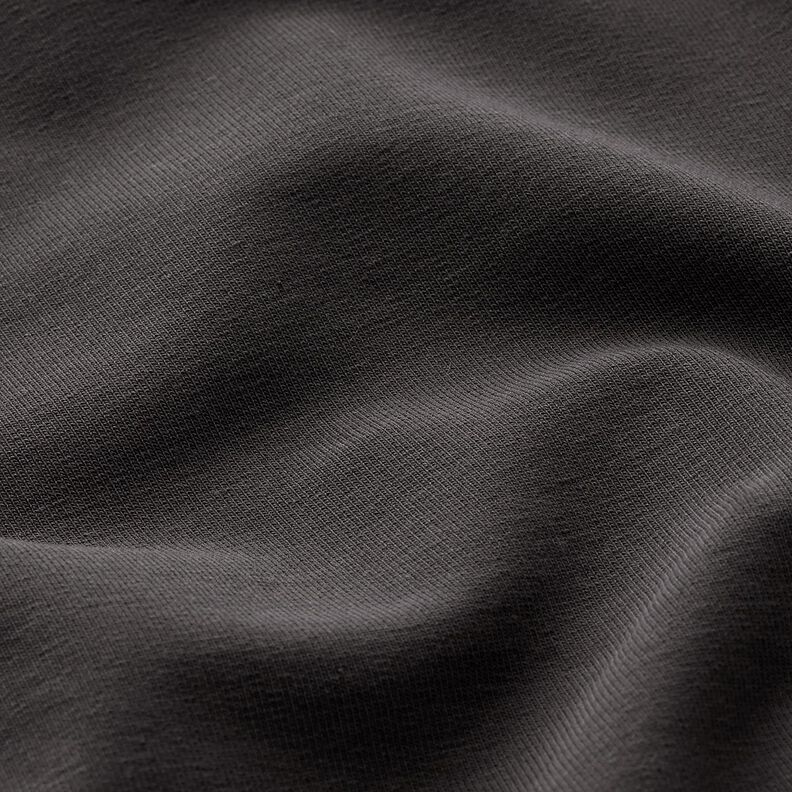 Light French Terry Plain – stone grey,  image number 2