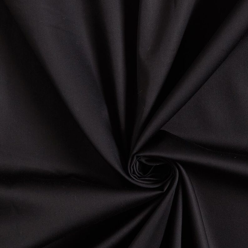 Sateen Plain – black,  image number 1