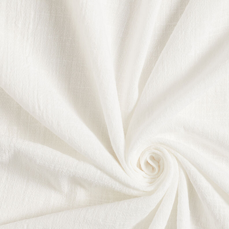 Cotton Linen Look – offwhite,  image number 1