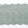 Scalloped Floral Lace Trim [ 9 cm ] – olive,  thumbnail number 1