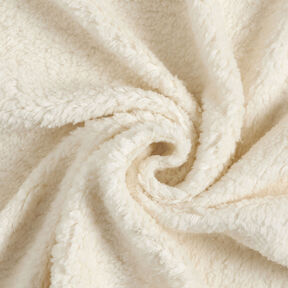 Plain sherpa Cotton Blend – offwhite, 
