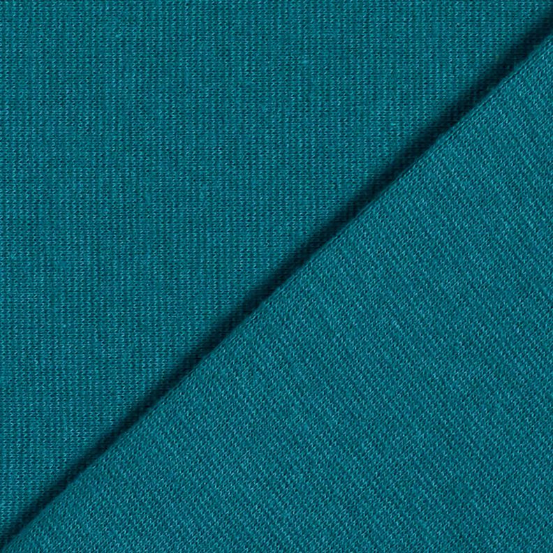 Cuffing Fabric Plain – light petrol, image number 3