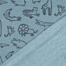 Sweatshirt Fabric Safari Animals | by Poppy – dove blue/anthracite,  thumbnail number 4