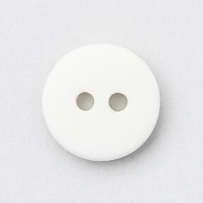 2-hole button round [Ø 11 mm] – white, 