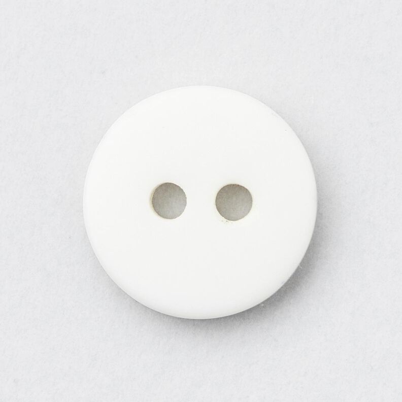 2-hole button round [Ø 11 mm] – white,  image number 1