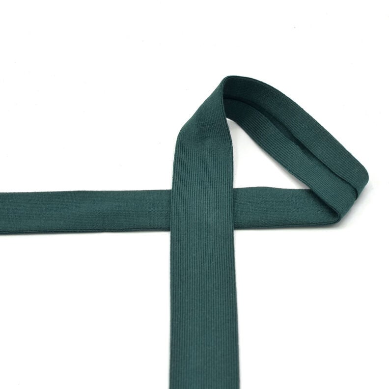 Bias binding Cotton Jersey [20 mm] – dark green,  image number 2
