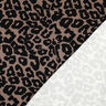 Viscose Stretch leopard print | Poppy Fabrics – brown,  thumbnail number 4