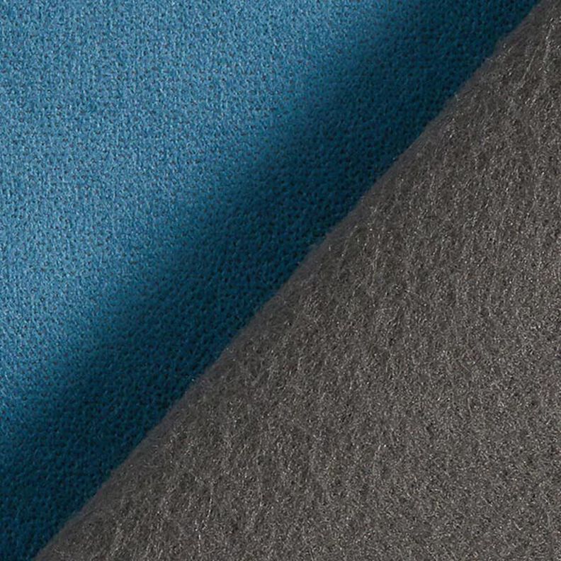 Upholstery Fabric Leather-Look Ultra-Microfibre – petrol,  image number 8