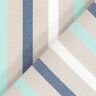 Outdoor Fabric Acrisol Poetry – beige/turquoise,  thumbnail number 3