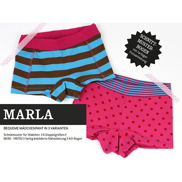 MARLA - girls’ pants in 3 designs, Studio Schnittreif  | 98 - 164,  image number 1