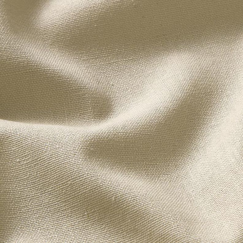 Viscose Linen Blend Plain – light beige,  image number 2