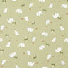 Double Gauze/Muslin Baby elephants – pistachio,  thumbnail number 1