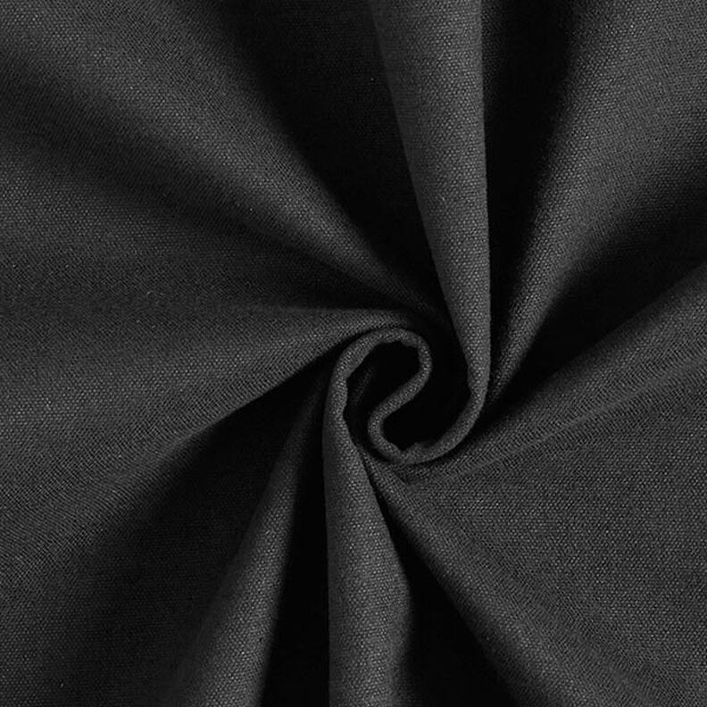Fine melange upholstery fabric – black,  image number 1