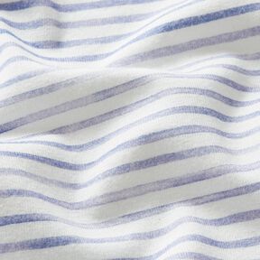 Cotton Jersey watercolour stripes Digital Print – ivory/mauve, 