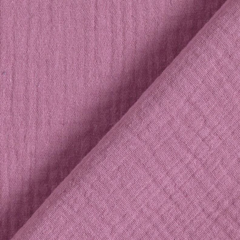Double Gauze/Muslin – hollyhock, image number 4