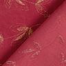 Fine cord glitter embroidery flowers – carmine,  thumbnail number 5