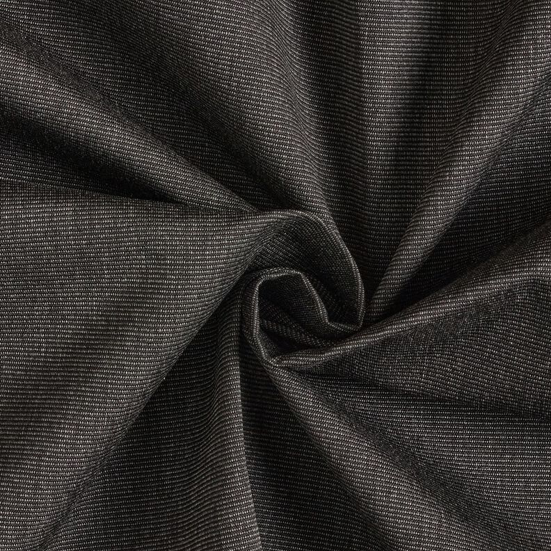 Outdoor Fabric Canvas Fine Texture – black,  image number 1