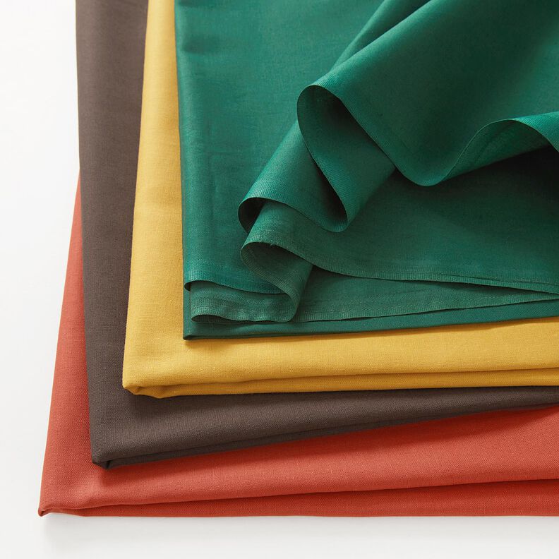 Cotton Cretonne Plain – terracotta, image number 4