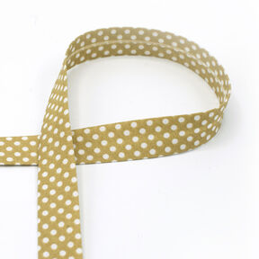 Bias binding Dots [18 mm] – beige, 