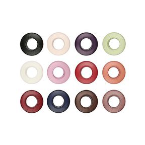Polyester Eyelets – black, 