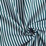 Cotton Poplin narrow stripes – blue spruce/white,  thumbnail number 3