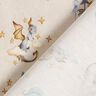 Cotton Poplin little dragons Digital Print – natural,  thumbnail number 4
