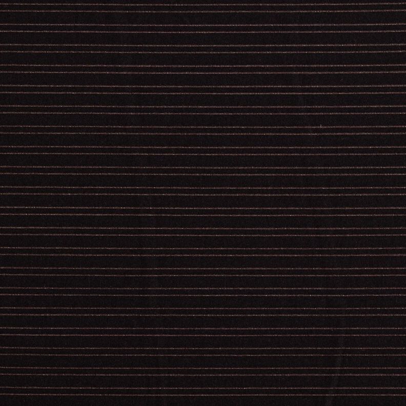 Stripes devoré jersey – black,  image number 1