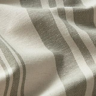 Decor Fabric Canvas woven stripes – pine/natural, 