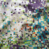 GOTS Cotton Jersey scattered mosaic | TCC x LOOKS by Wolfgang Joop – apple green/dark beige,  thumbnail number 3