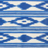 Coated Cotton Ethnic Stripes – blue,  thumbnail number 1