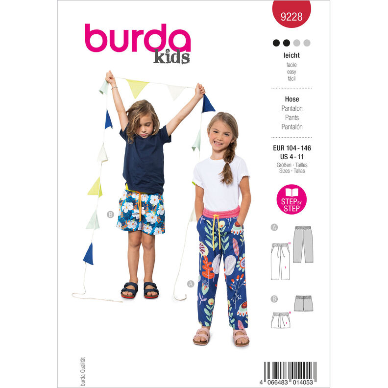Trousers | Burda 9228 | 104-146,  image number 1