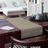 Linen fabric ramie mix stonewashed, heavy quality – dark taupe,  thumbnail number 6