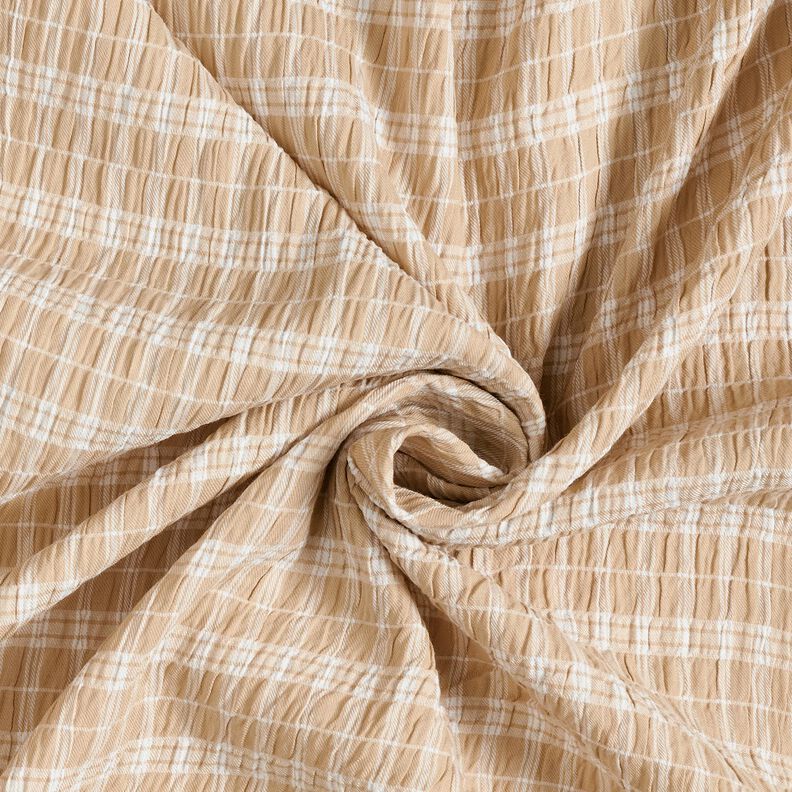 Seersucker Blurred Stripes – sand/white, image number 3
