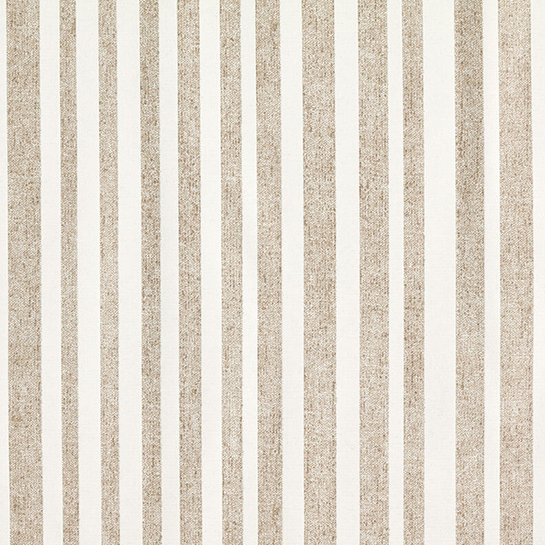 Coated Cotton Stripes – beige,  image number 1