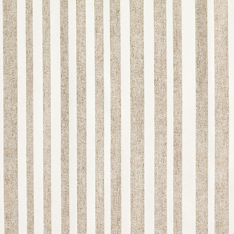 Coated Cotton Stripes – beige,  image number 1