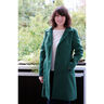 Recycled polyester coat fabric – fir green,  thumbnail number 6