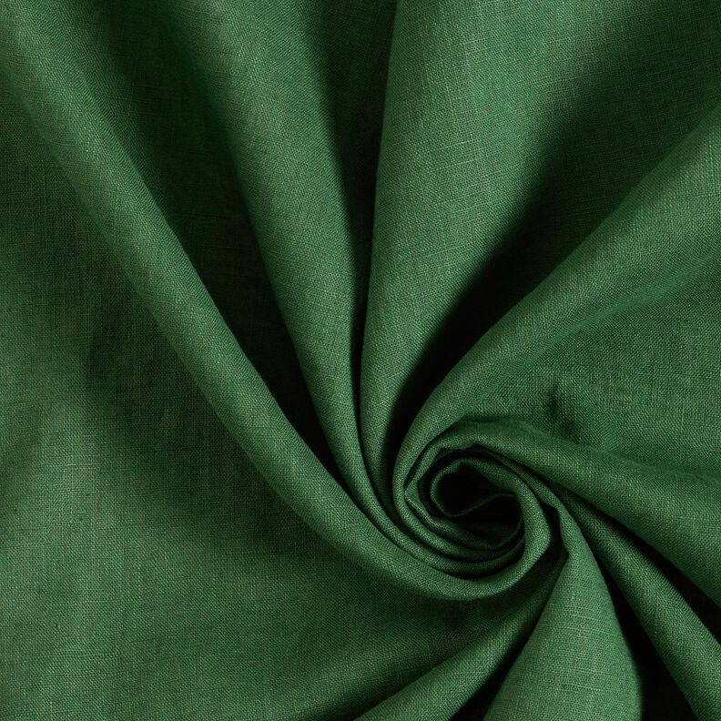 Lightweight linen blend pre-washed – fir green, image number 1