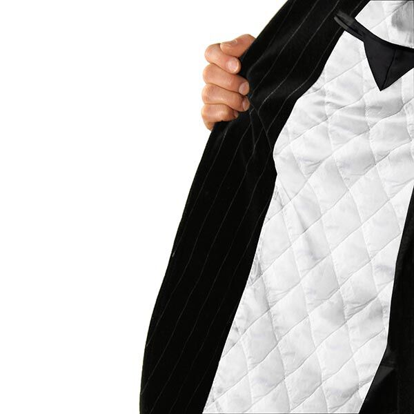 Quilted lining rhombus – white,  image number 8