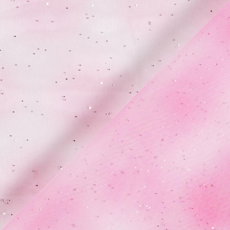 Plain with glitter soft mesh – pink,  image number 5