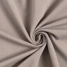 Light Cotton Sweatshirt Fabric Plain – dark taupe,  thumbnail number 1