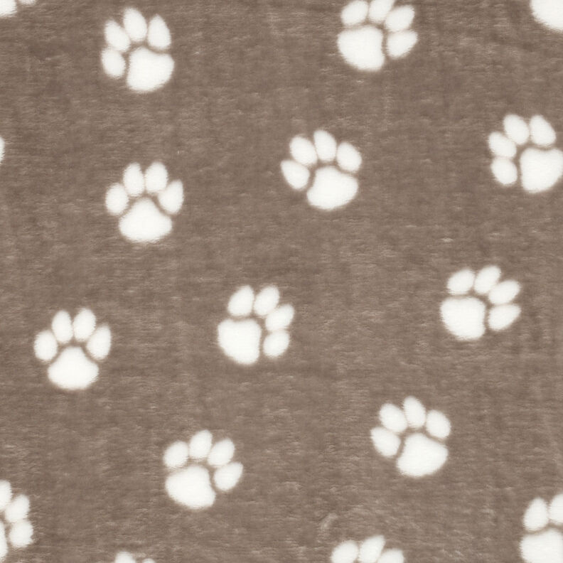 Cosy Fleece animal paws | by Poppy – light taupe/ivory,  image number 1