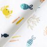 Cotton Poplin Underwater world – white,  thumbnail number 4