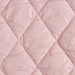 Quilted Fabric subtle sheen diamonds – light pink, 