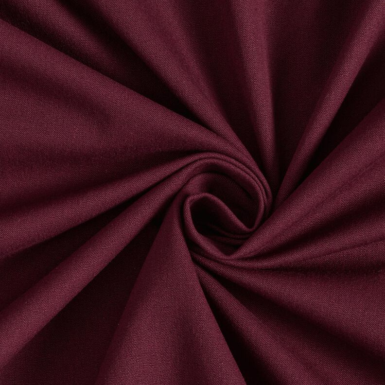 Plain medium stretch trouser fabric – merlot,  image number 1